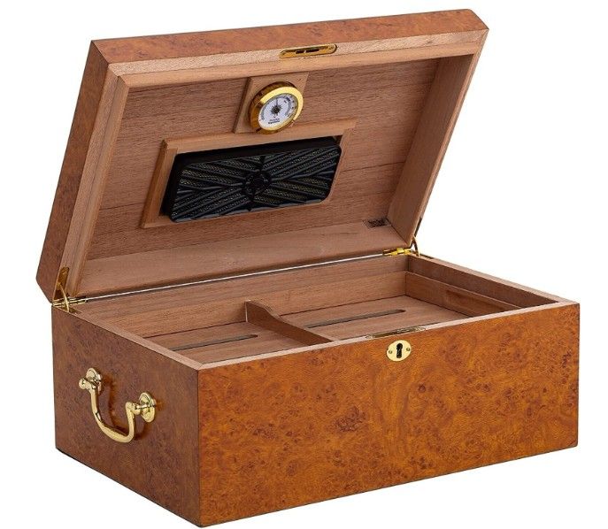 Supreme Humidor 100 sigaren Tuscany - vooraanzicht productfoto