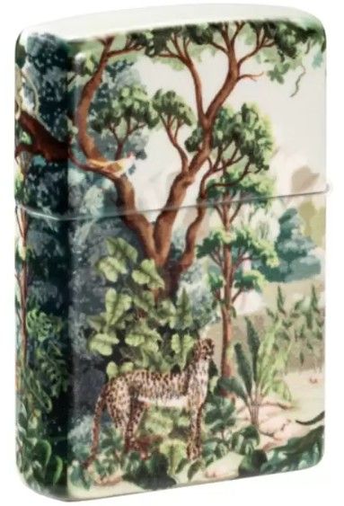 Zippo 49352 Jungle Design aansteker vooraanzicht