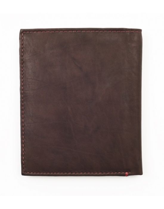 Zippo lederwaren Mens Wallet Brown - achteraanzicht