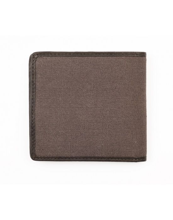 Zippo lederwaren Mens Wallet Mocca Grey - achteraanzicht