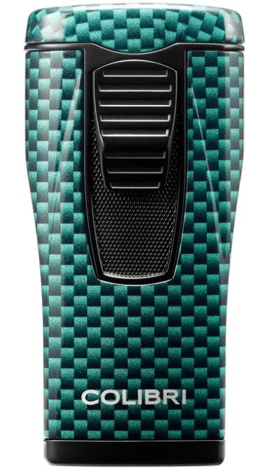 Colibri aanst. Triple Flame Monaco Carbon Fiber Green - vooraanzicht