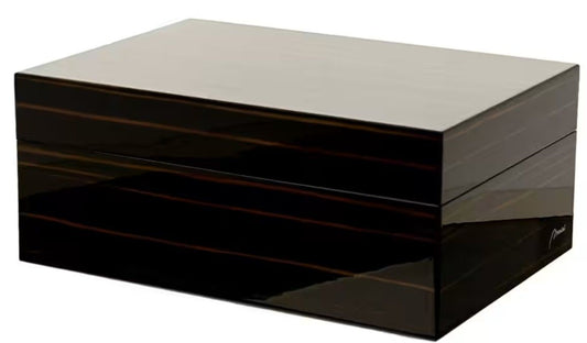 Morici Roma Humidor Ebony - productfoto vooraanzicht