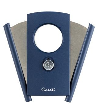 Caseti Cutter Blue matte/chrome ring 60 - detail