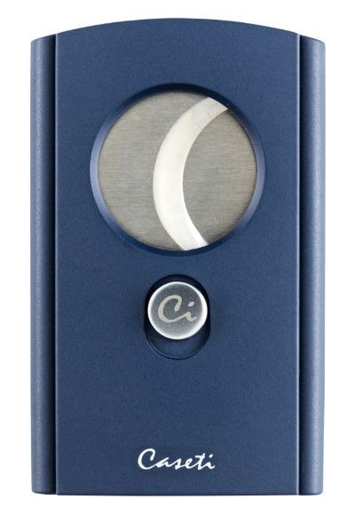 Caseti Cutter Blue matte/chrome ring 60 - vooraanzicht