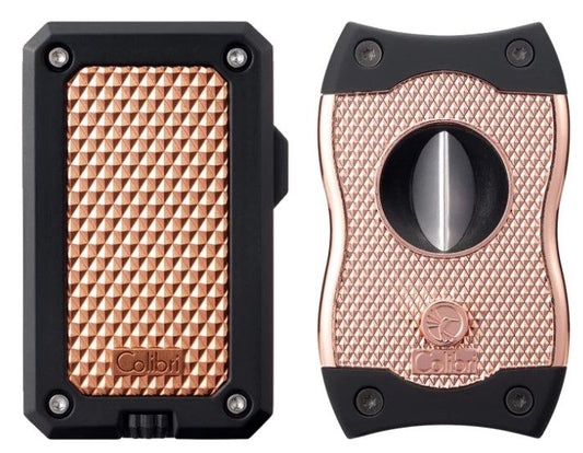 Colibri Gift Set Rally + SV-Cut Black/rose - complete set