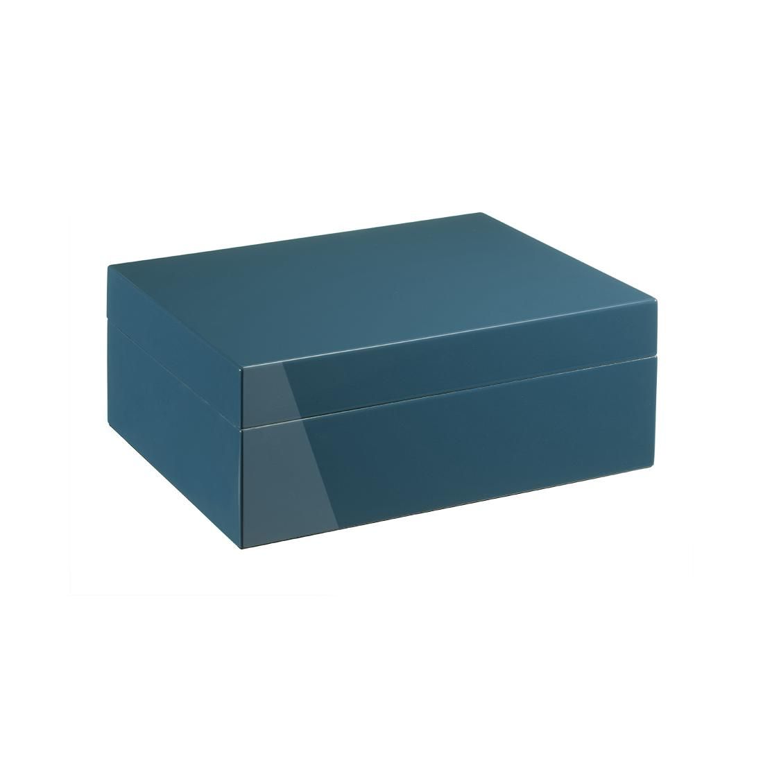 Morici Roma Humidor Blue Grain - productfoto vooraanzicht