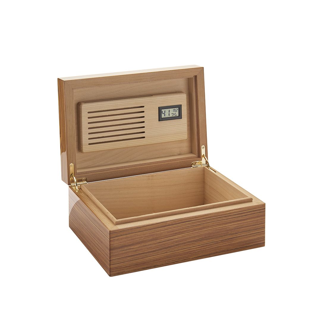 Morici Roma Humidor Rosewood - binnenaanzicht cederhout