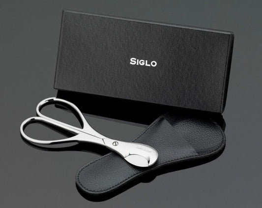 Siglo - Scissors Large + Pouch - sigarenschaar met hoesje