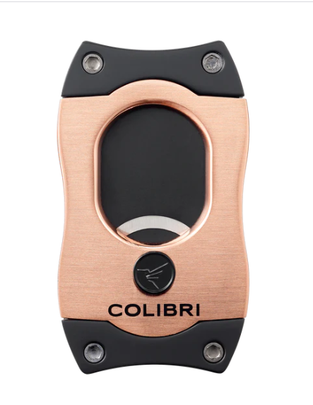 Colibri sig. knip. S-Cut Rose Gold/Black - vooraanzicht