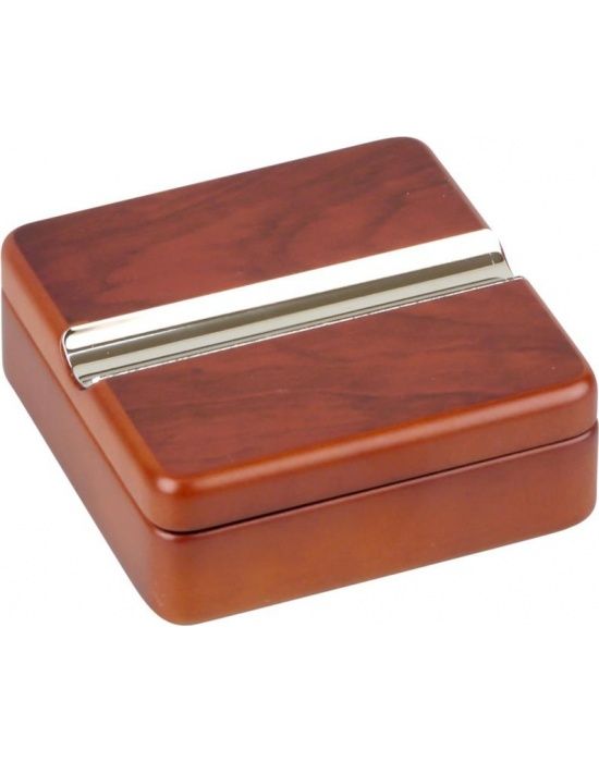 Sigarenasbak afsluitbaar Rosewood - bovenaanzicht