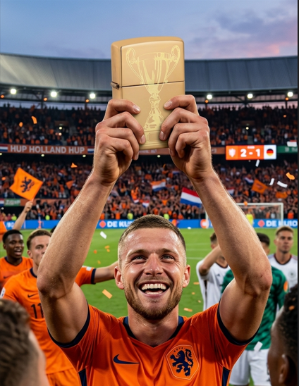 Zippo Aansteker - 254B Trophy Design - vooraanzicht