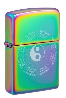 Zippo Aansteker 151 Ying Yang Design - vooraanzicht