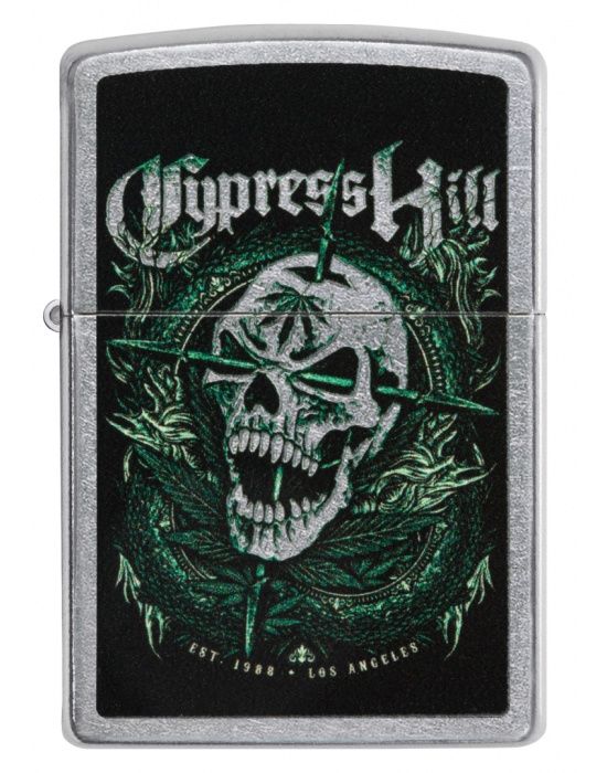 Zippo Aansteker 207 Cypress Hill - achteraanzicht