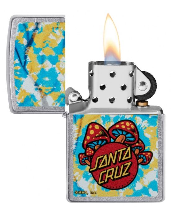 Zippo Aansteker 207 Santa Cruz Artist - achteraanzicht