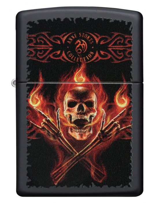 Zippo Aansteker 218 Anne Stokes Collection - achteraanzicht