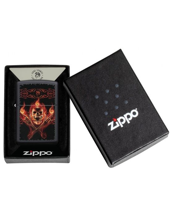 Zippo Aansteker 218 Anne Stokes Collection - detail 2