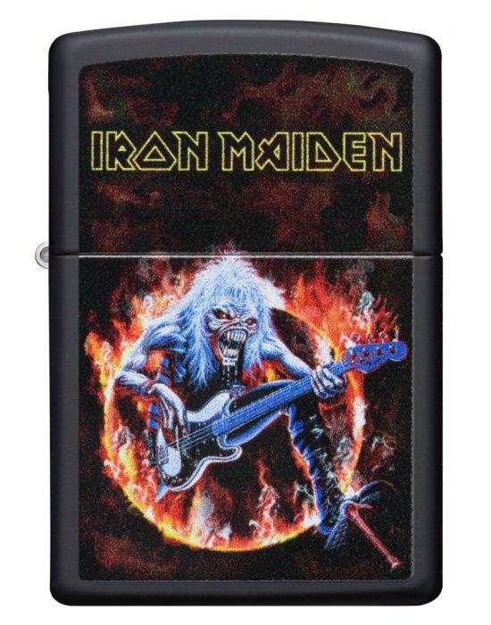 Zippo Aansteker 218 Iron Maiden - achteraanzicht