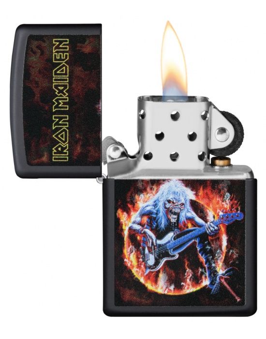 Zippo Aansteker 218 Iron Maiden - detail
