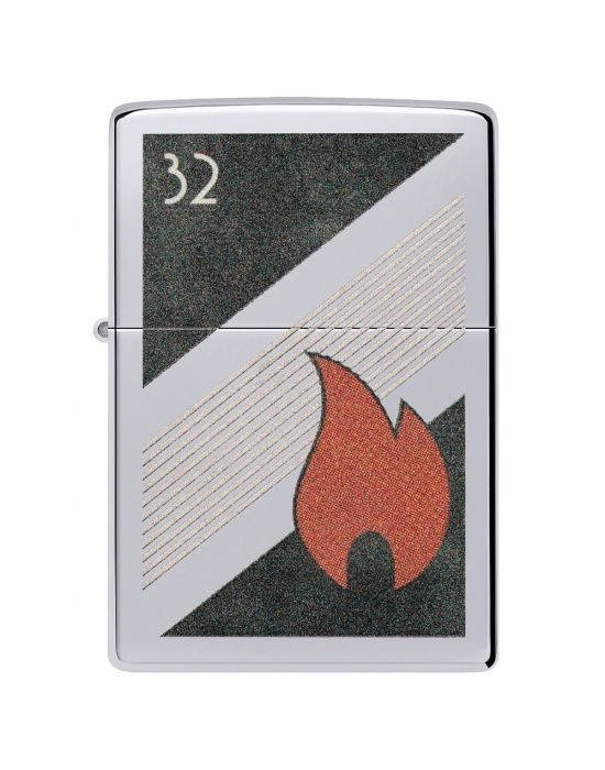 Zippo Aansteker 32 flame Design - vooraanzicht