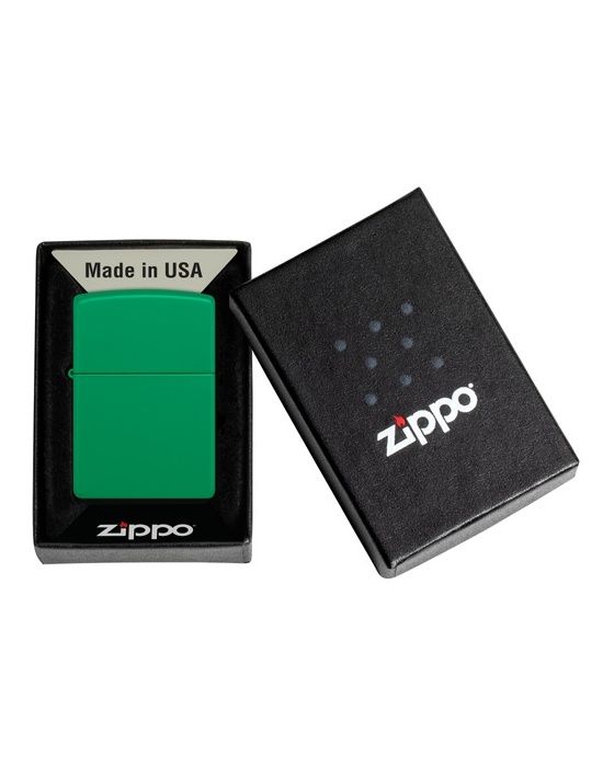 Zippo Aansteker 48626 Golf Green Matte - detail