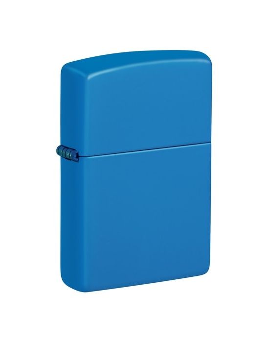Zippo Aansteker 48628 Sky Blue Matte - vooraanzicht