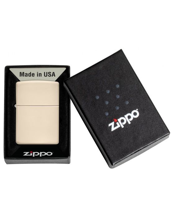 Zippo Aansteker 49453 Reg Flat Sand - detail