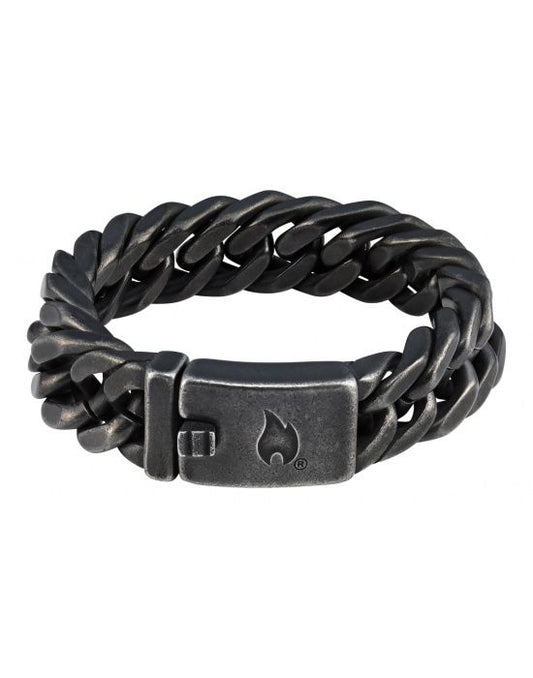Zippo Antique Link Bracelet - 22 x 1.5 x 0.75 cm - vooraanzicht