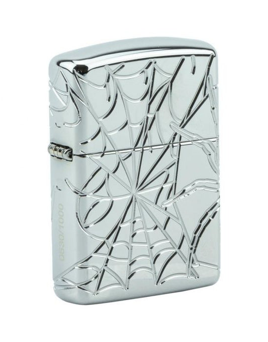 Zippo Aansteker Armor Limited edition Spider - vooraanzicht