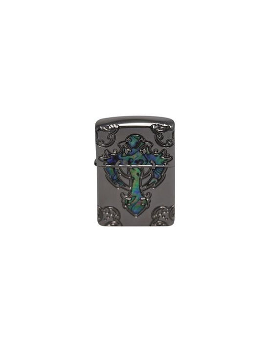 Zippo Aansteker Asian A Tc Mop-BK - vooraanzicht