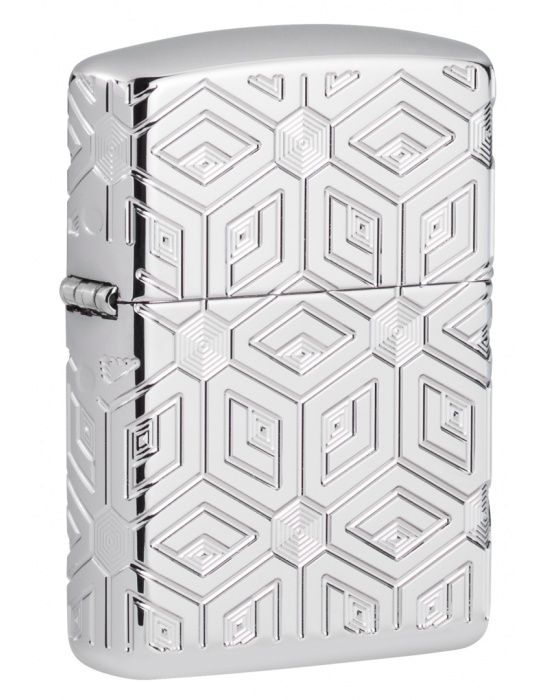 Zippo Aansteker Boxes All Over Design - vooraanzicht
