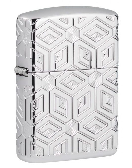 Zippo Aansteker Boxes All Over Design - vooraanzicht