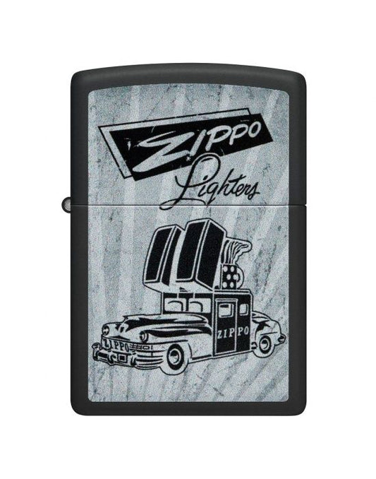 Zippo Aansteker Car Design - vooraanzicht