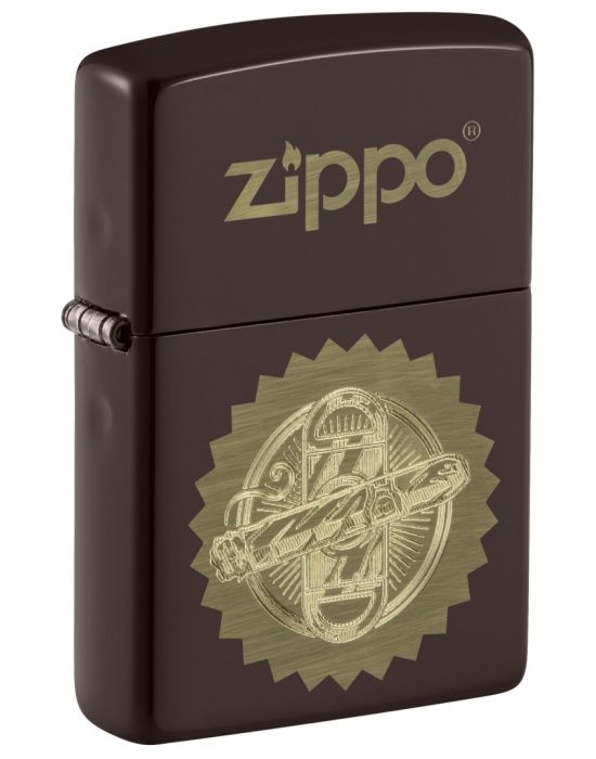 Zippo Aansteker CIGAR AND CUTTER DESIGN - vooraanzicht
