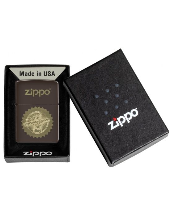 Zippo Aansteker CIGAR AND CUTTER DESIGN - detail