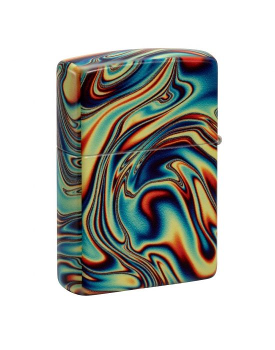 Zippo Aansteker Color Design - achteraanzicht