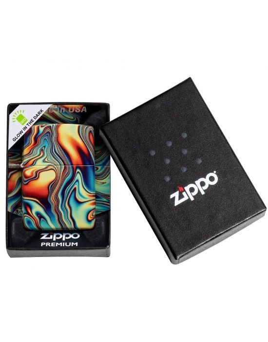 Zippo Aansteker Color Design - detail