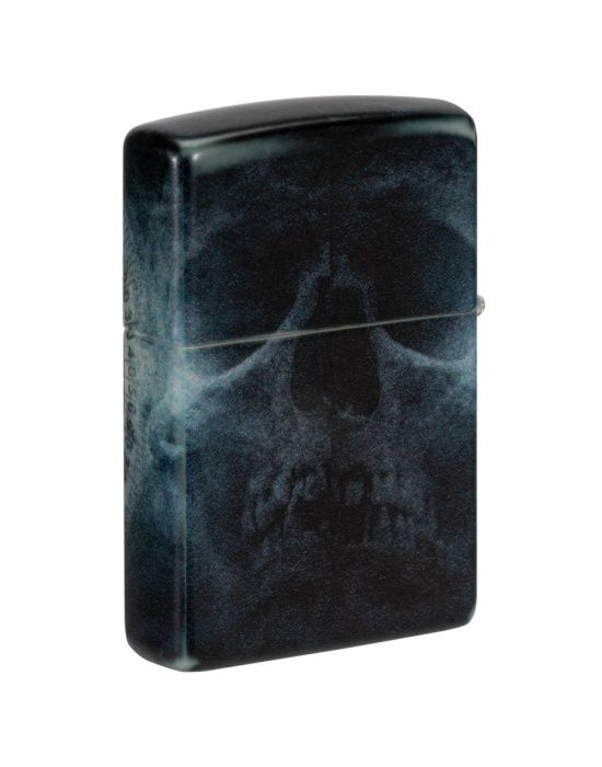 Zippo Aansteker Compass Ghost Design - achteraanzicht