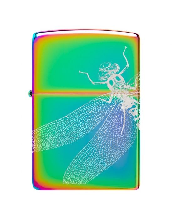 Zippo Aansteker Dragonfly Design - vooraanzicht