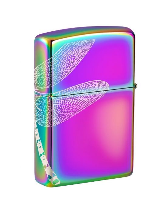 Zippo Aansteker Dragonfly Design - achteraanzicht