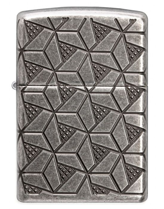 Zippo Aansteker Geometric Pattern Armor* - vooraanzicht