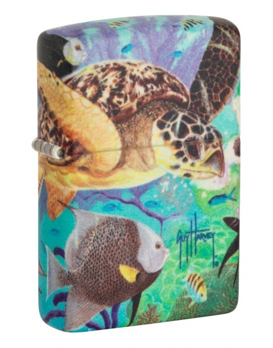 Zippo Aansteker Guy Harvey - vooraanzicht