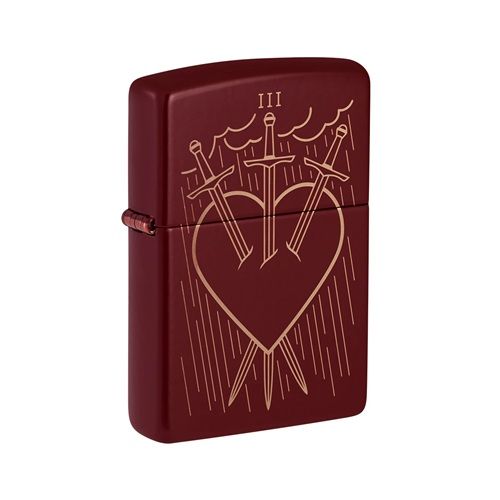 Zippo Aansteker 46021 Luck/Fortune - achteraanzicht