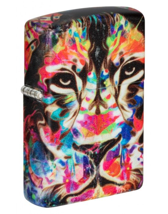 Zippo Aansteker Lion Design - vooraanzicht