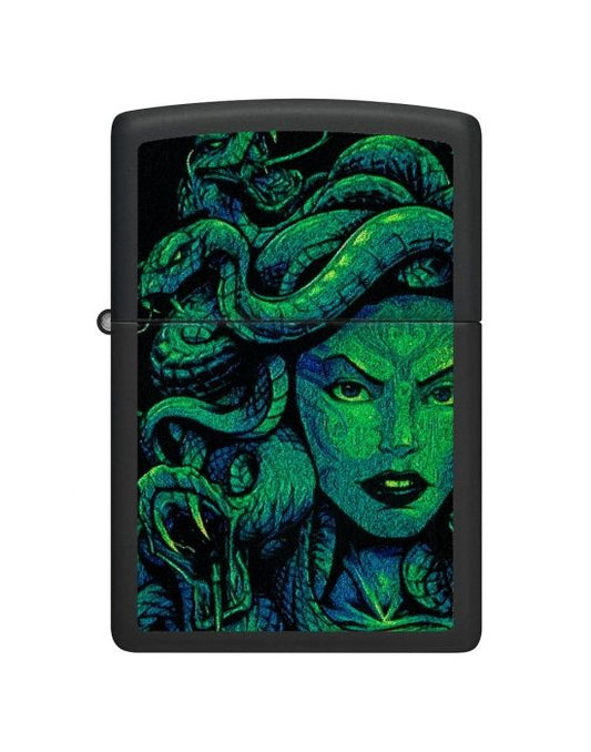 Zippo Aansteker Medusa Design - vooraanzicht
