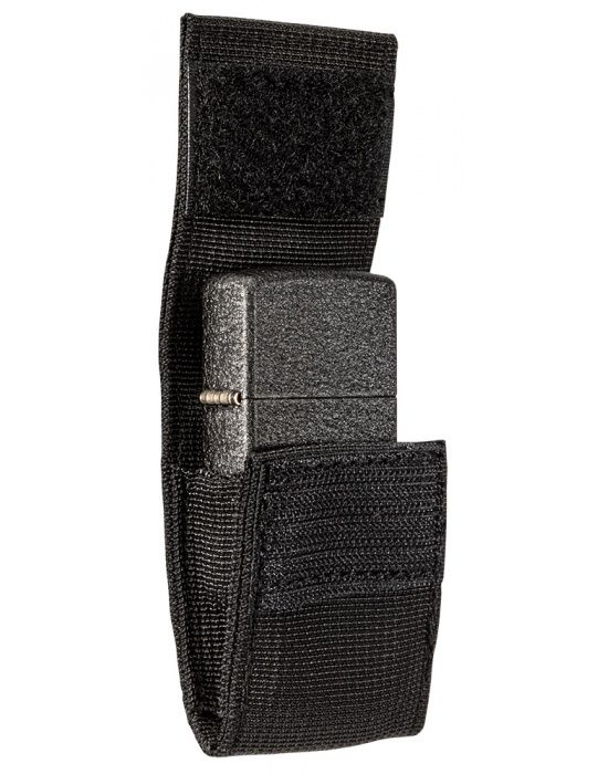 Zippo Aansteker Molle Black Pouch and Black Crackle®. Gift Set - detail