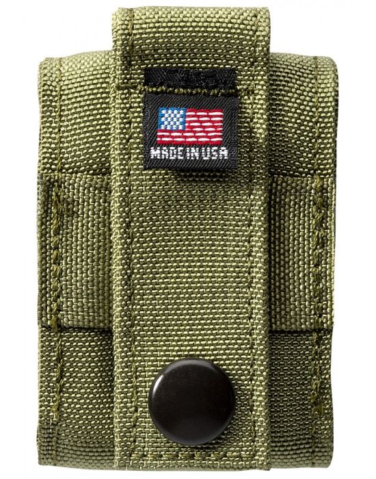 Zippo Aansteker Molle OD Green Pouch and Black Crackle®. Gift Set - detail