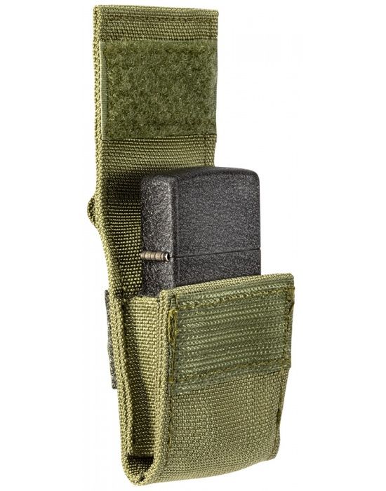 Zippo Aansteker Molle OD Green Pouch and Black Crackle®. Gift Set - detail