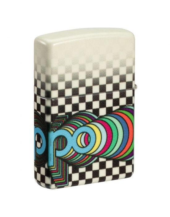 Zippo Aansteker Nostalgia Design - achteraanzicht