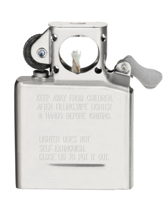 Zippo Pipe Insert Chrome - achteraanzicht