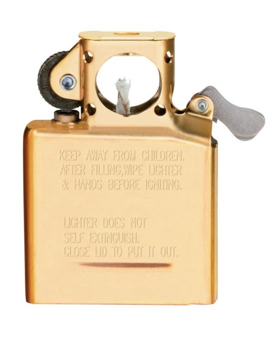 Zippo Pipe Insert Gold Flashed - achteraanzicht